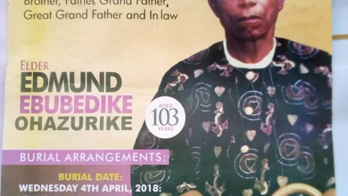 Independence Ogunewe and Ararume in law dead