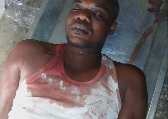 OMG!!! Man Stabs His Blood Brother To Death In Owerri, SEE Why (Graphic Pics)